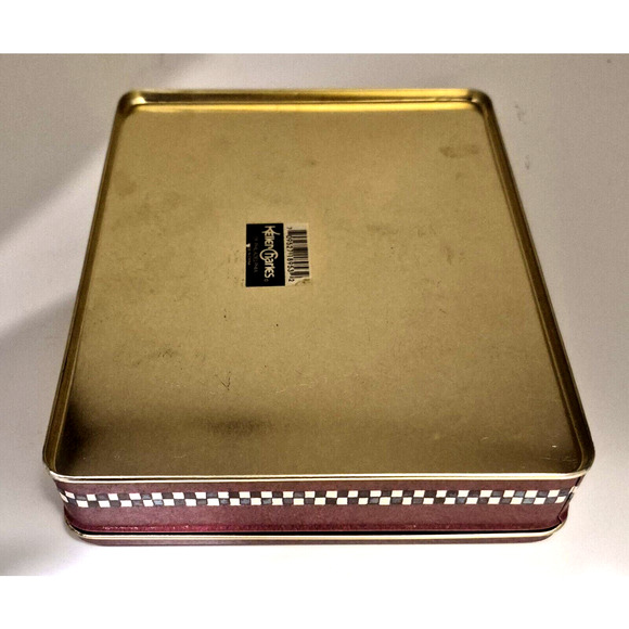 Laurie Korsgaden Snowman Family Tin Keller Charles of Philadelphia 7.5x5.5x1" - Picture 6 of 8